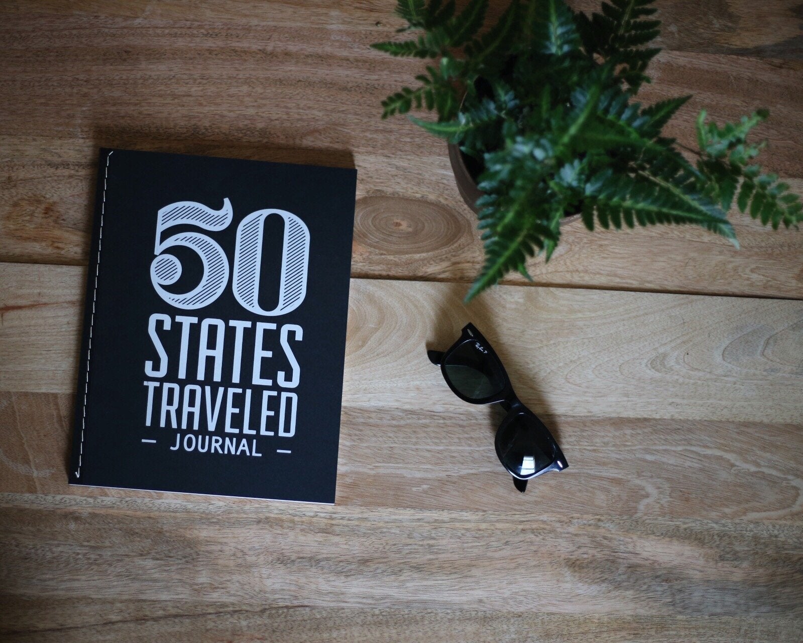 50 States Travel Journal Notebook For Road Trip Memories
