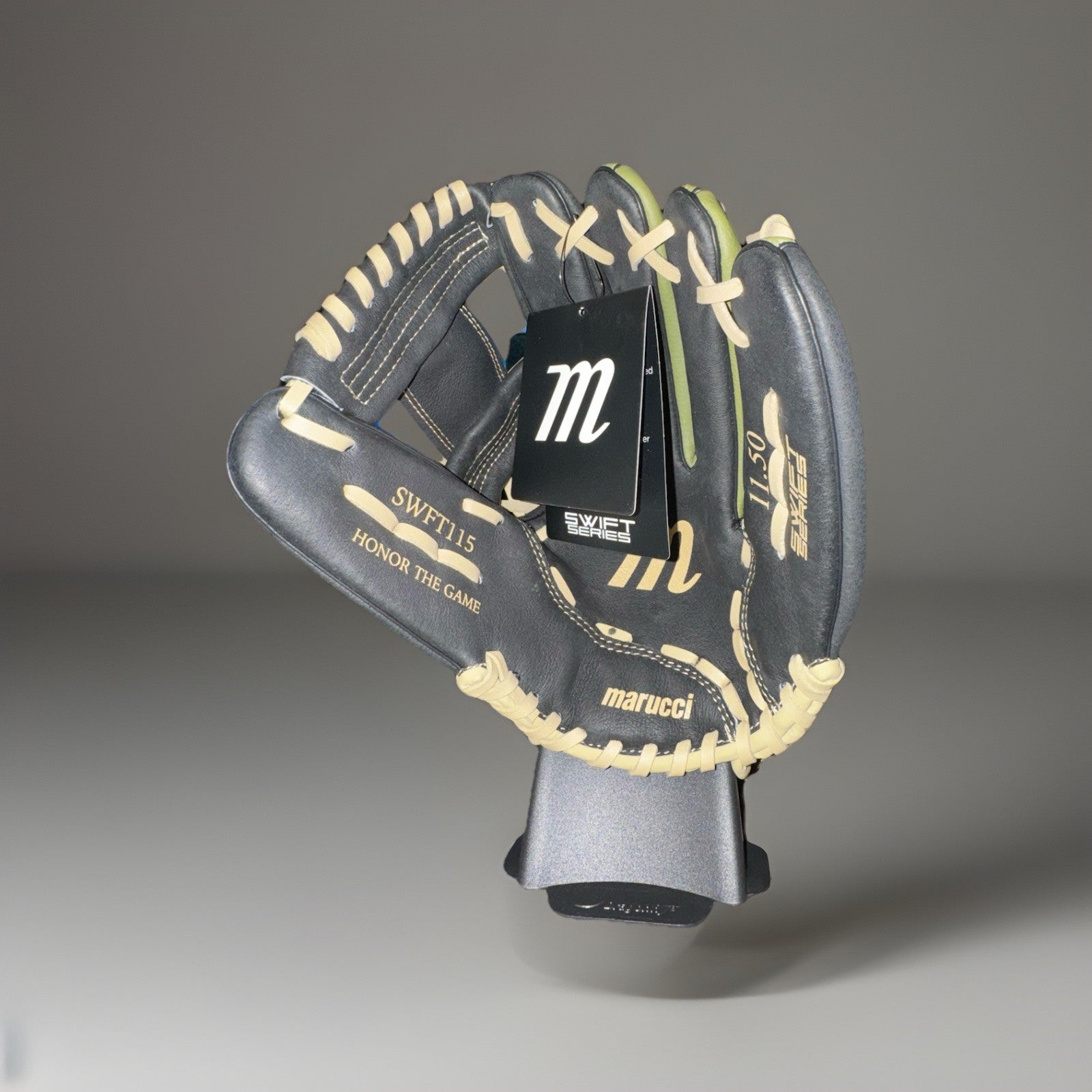 Marucci SWIFT 11.5” Baseball Glove - Black/Olive - Youth/Utility - New w/Tags