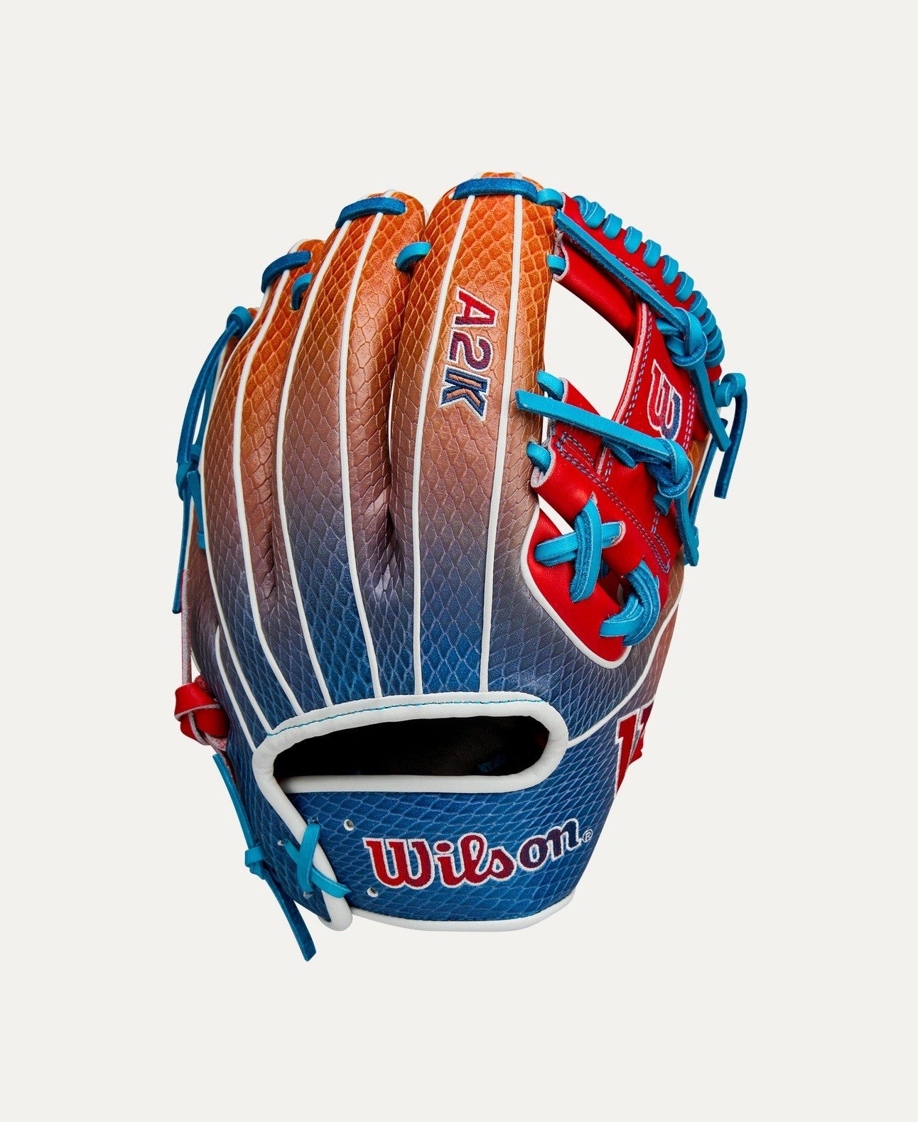 Wilson 2025 Summer A2K SuperSnakeSkin 11.5 Inch 1786SS Baseball Glove