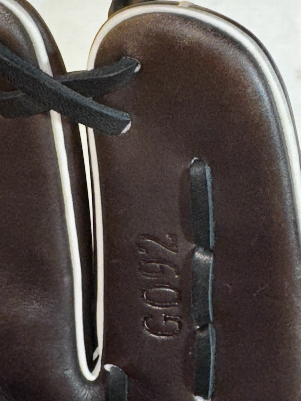 Gloveworks 11.5β Cross Lace Infield Glove β Deep Chocolate Leather β RHT