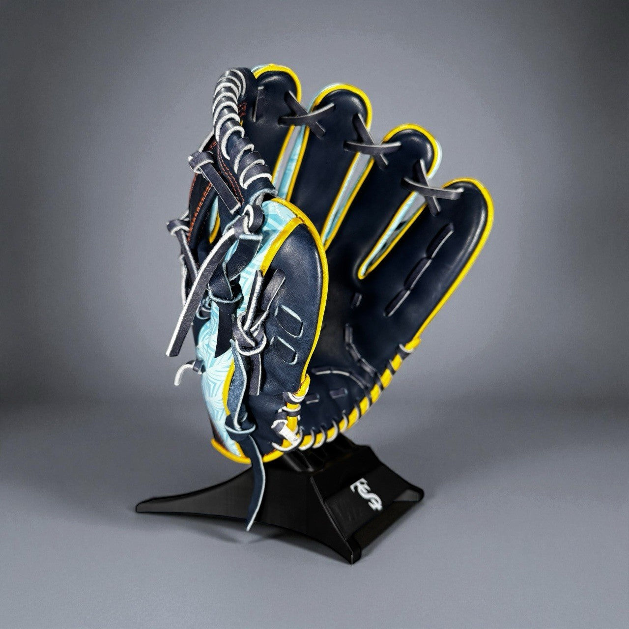 Limited Edition Mizuno Pro Canada Exclusive 11.5”  - Navy/Aqua/Yellow - Rare!