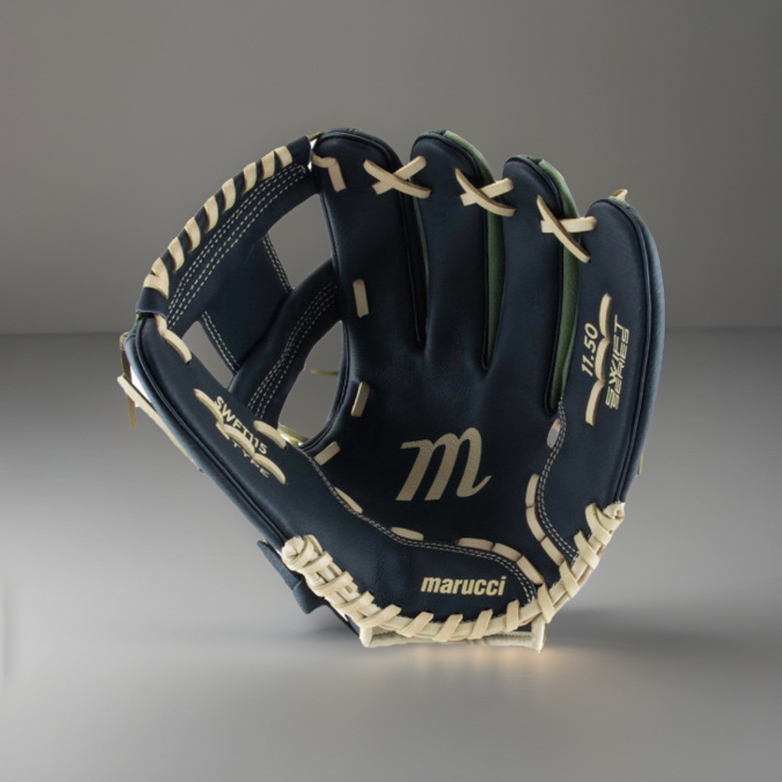 Marucci SWIFT 11.5” Baseball Glove - Black/Olive - Youth/Utility - New w/Tags