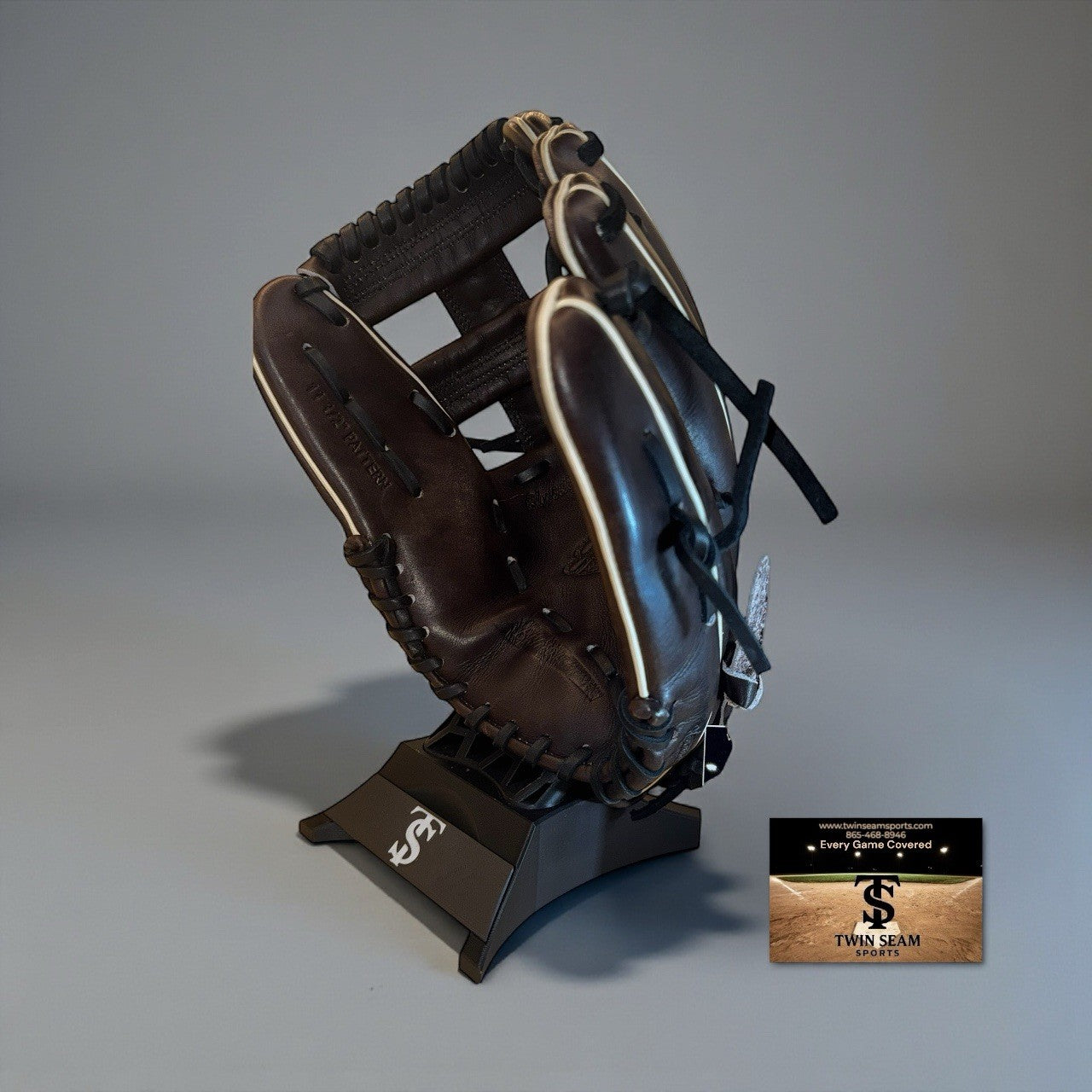 Gloveworks 11.5β Cross Lace Infield Glove β Deep Chocolate Leather β RHT