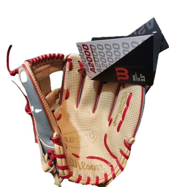 Wilson 11.5'' 1786 A2000 SuperSkin Series Glove - Right Hand Throw