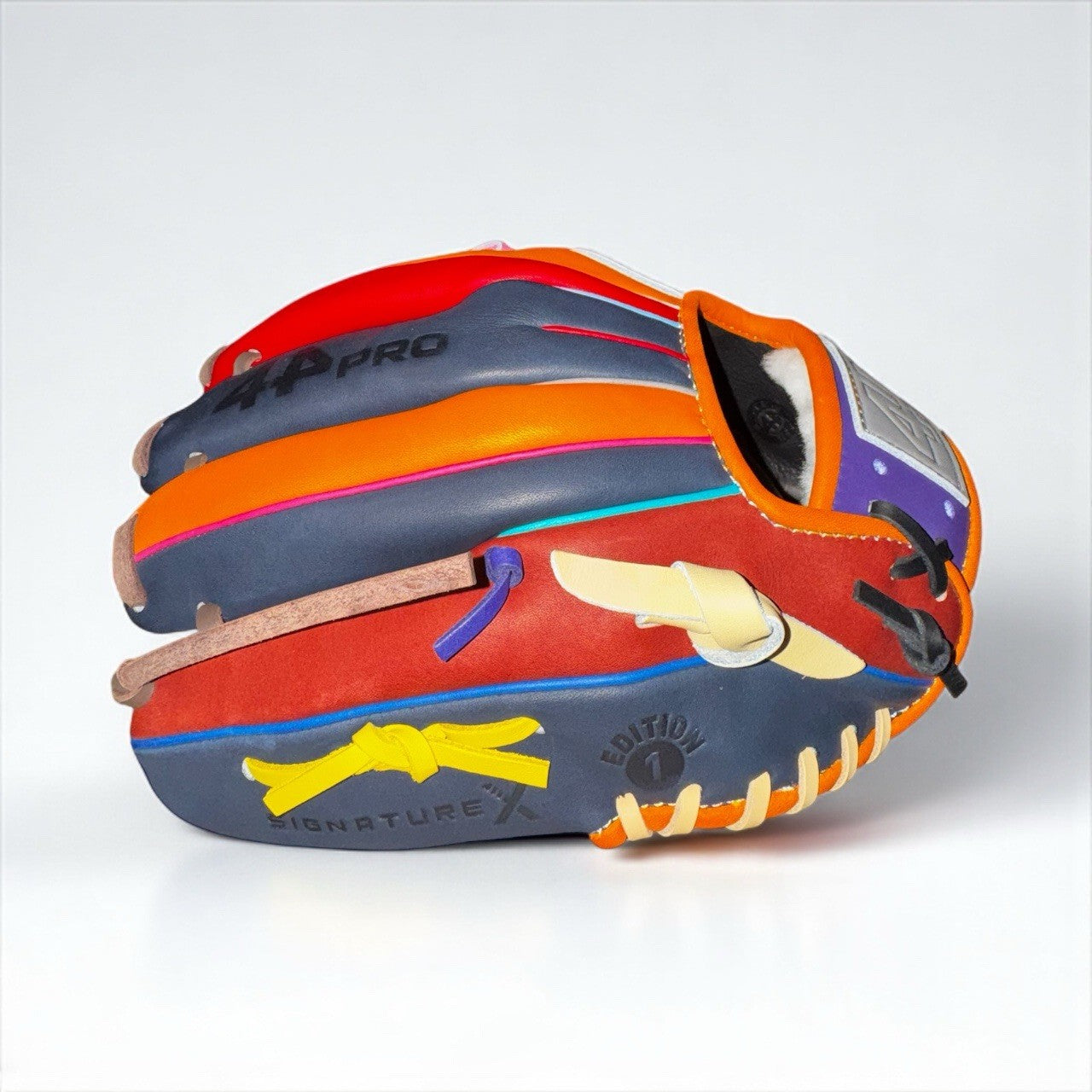 1 Of 1 44 Pro Remix Edition! - RHT Infield Baseball Glove 11.5”. Unique & Rare!.