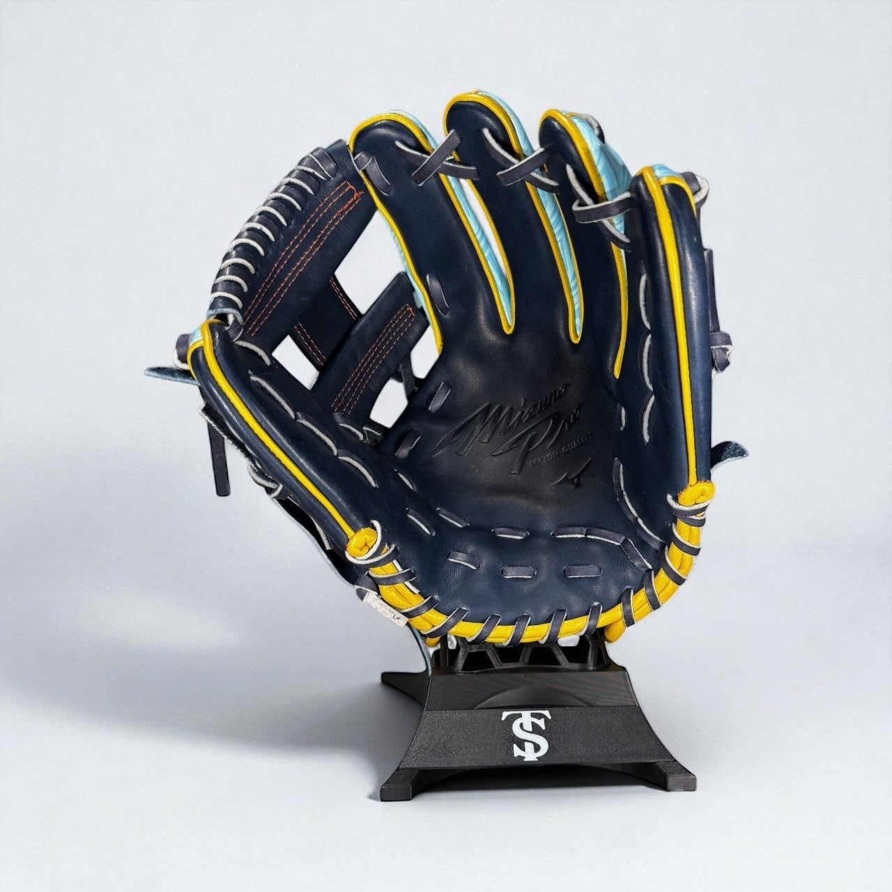 Limited Edition Mizuno Pro Canada Exclusive 11.5”  - Navy/Aqua/Yellow - Rare!