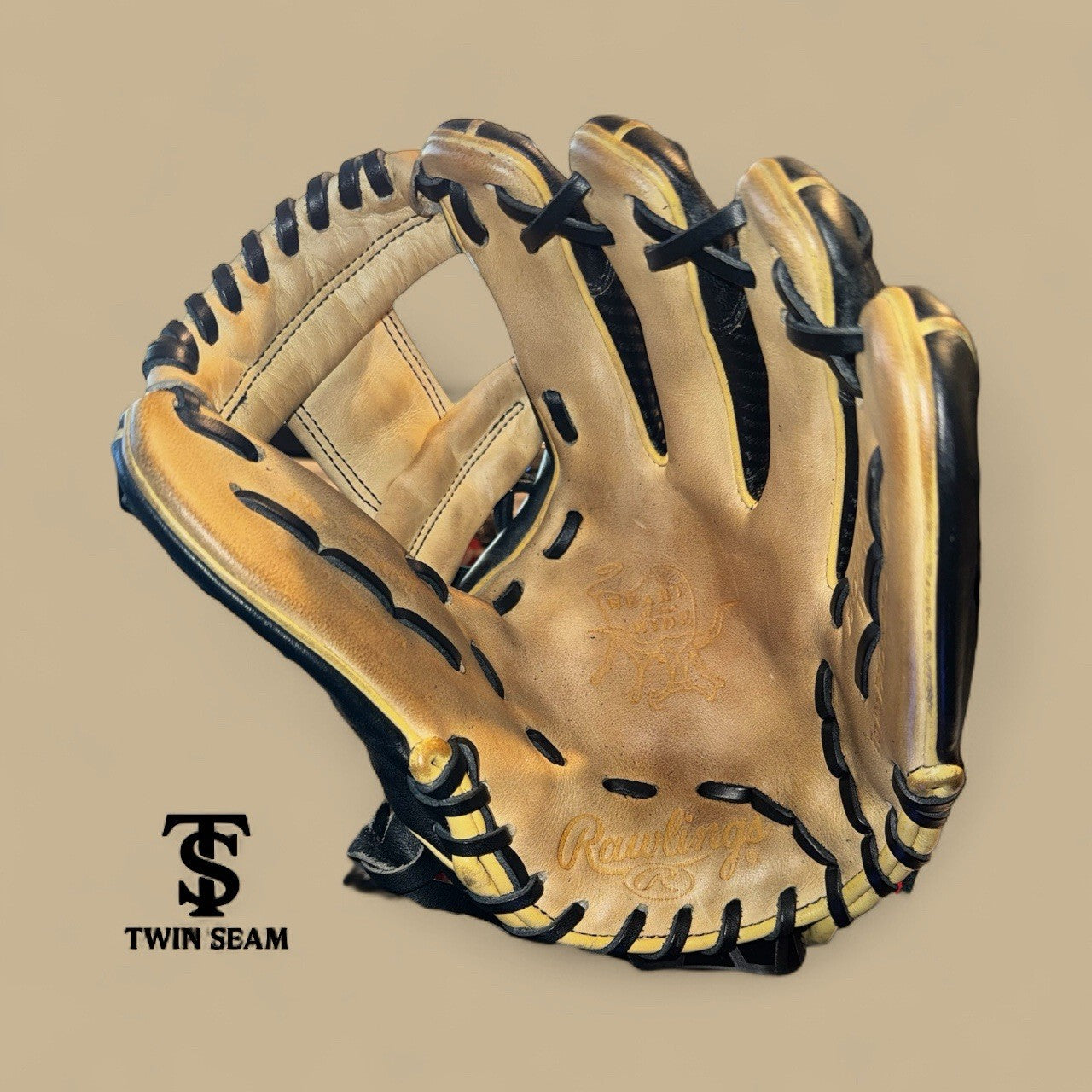 Rawlings HOH PRO204-2CBC -RHT- 11.5”. Carbon Fiber/Black/Gold