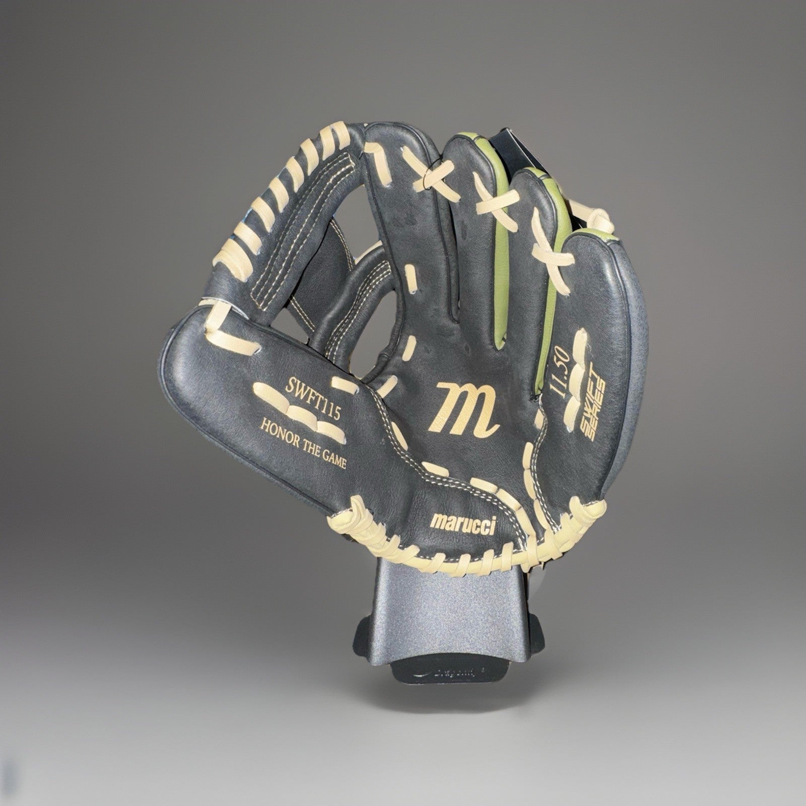 Marucci SWIFT 11.5” Baseball Glove - Black/Olive - Youth/Utility - New w/Tags