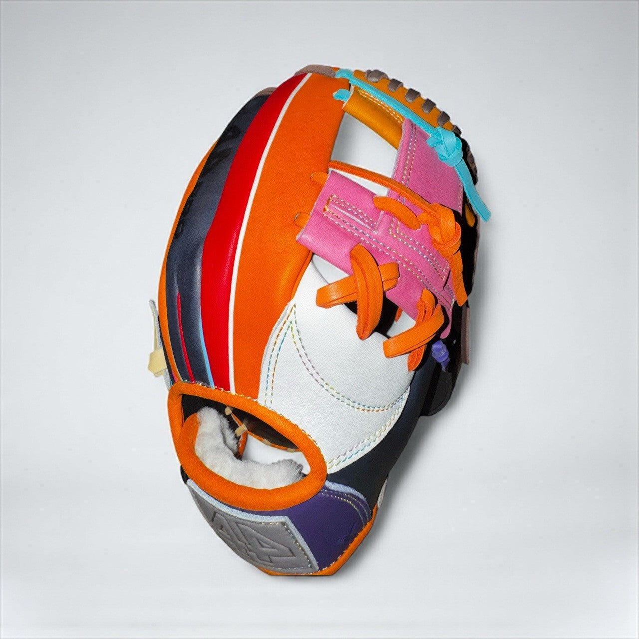 1 Of 1 44 Pro Remix Edition! - RHT Infield Baseball Glove 11.5”. Unique & Rare!.