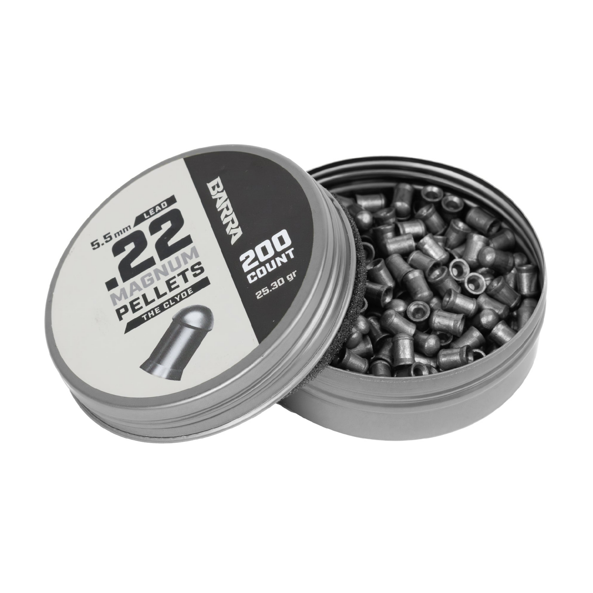 Clyde Heavy .22 Caliber Pellets - 200 Count