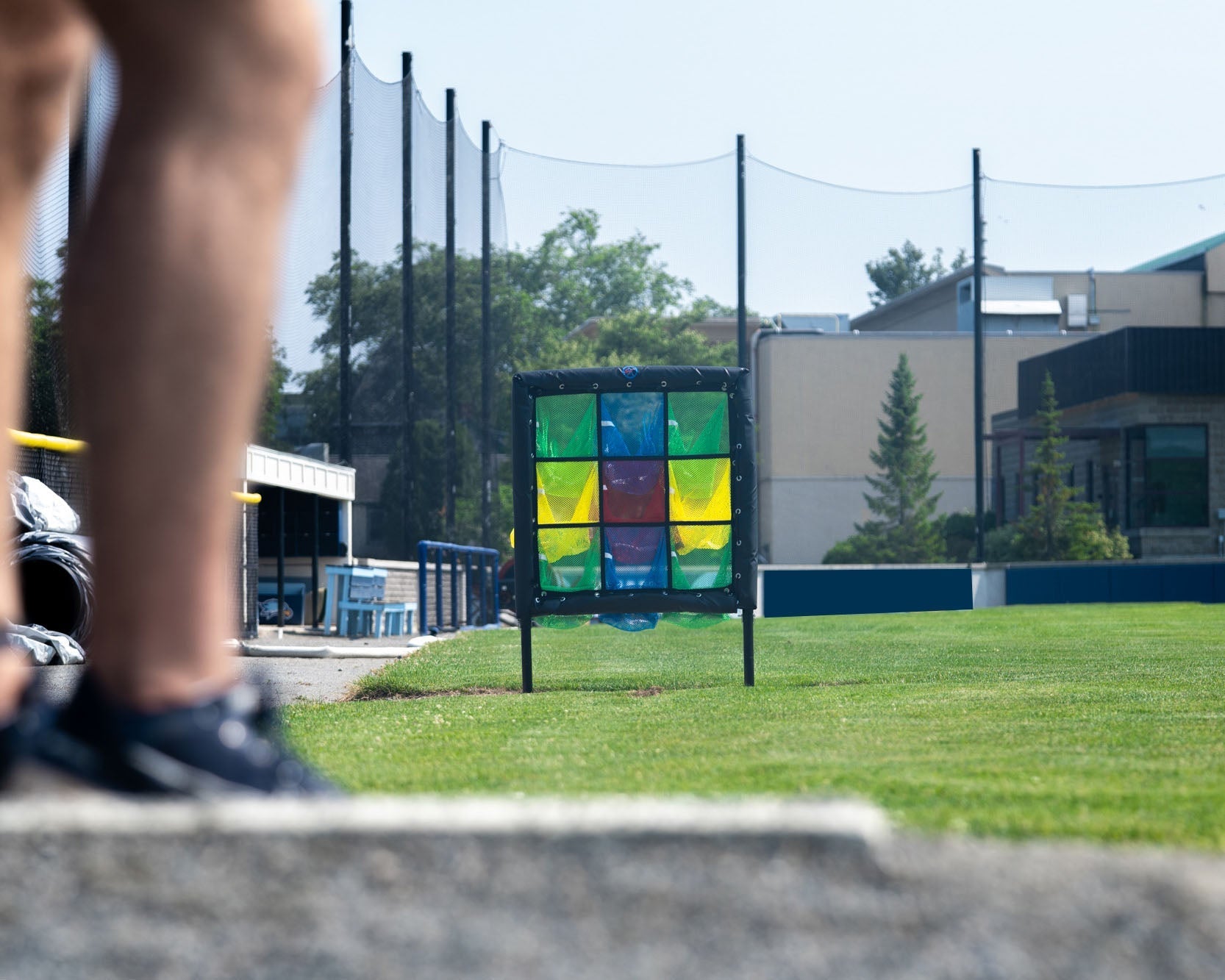 Colored 9 Hole Pitch Target