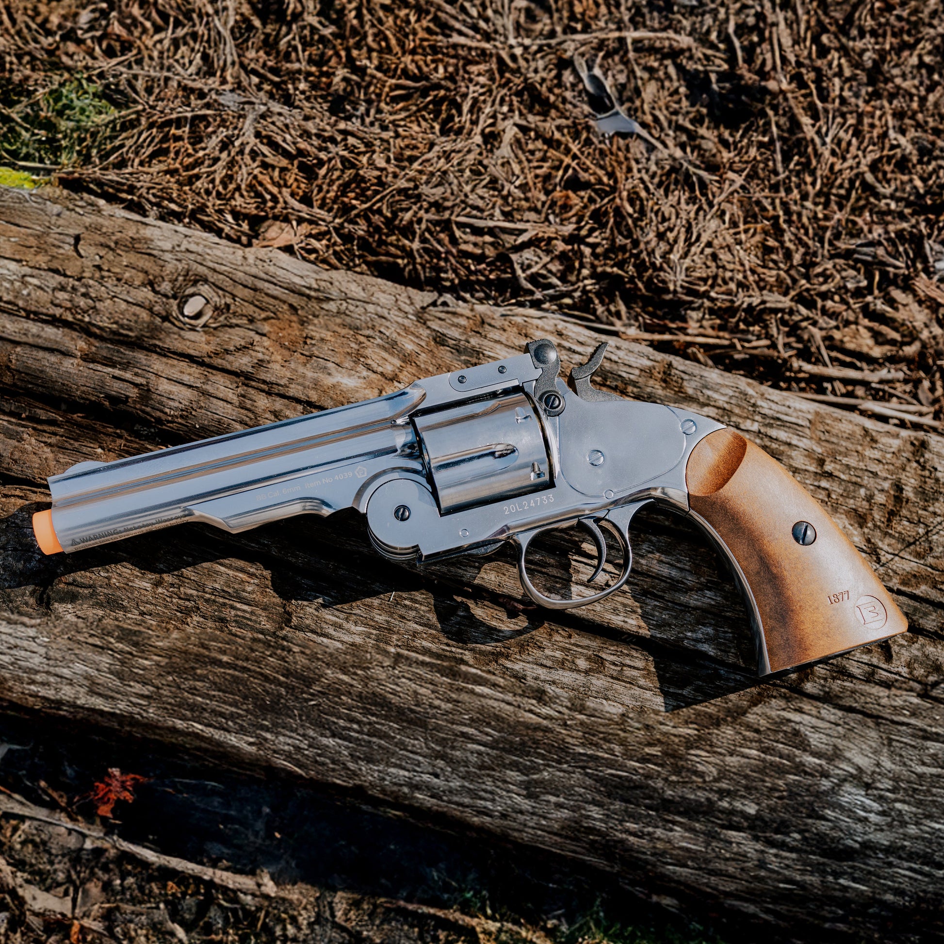 Schofield 5 Inch Airsoft - Chrome