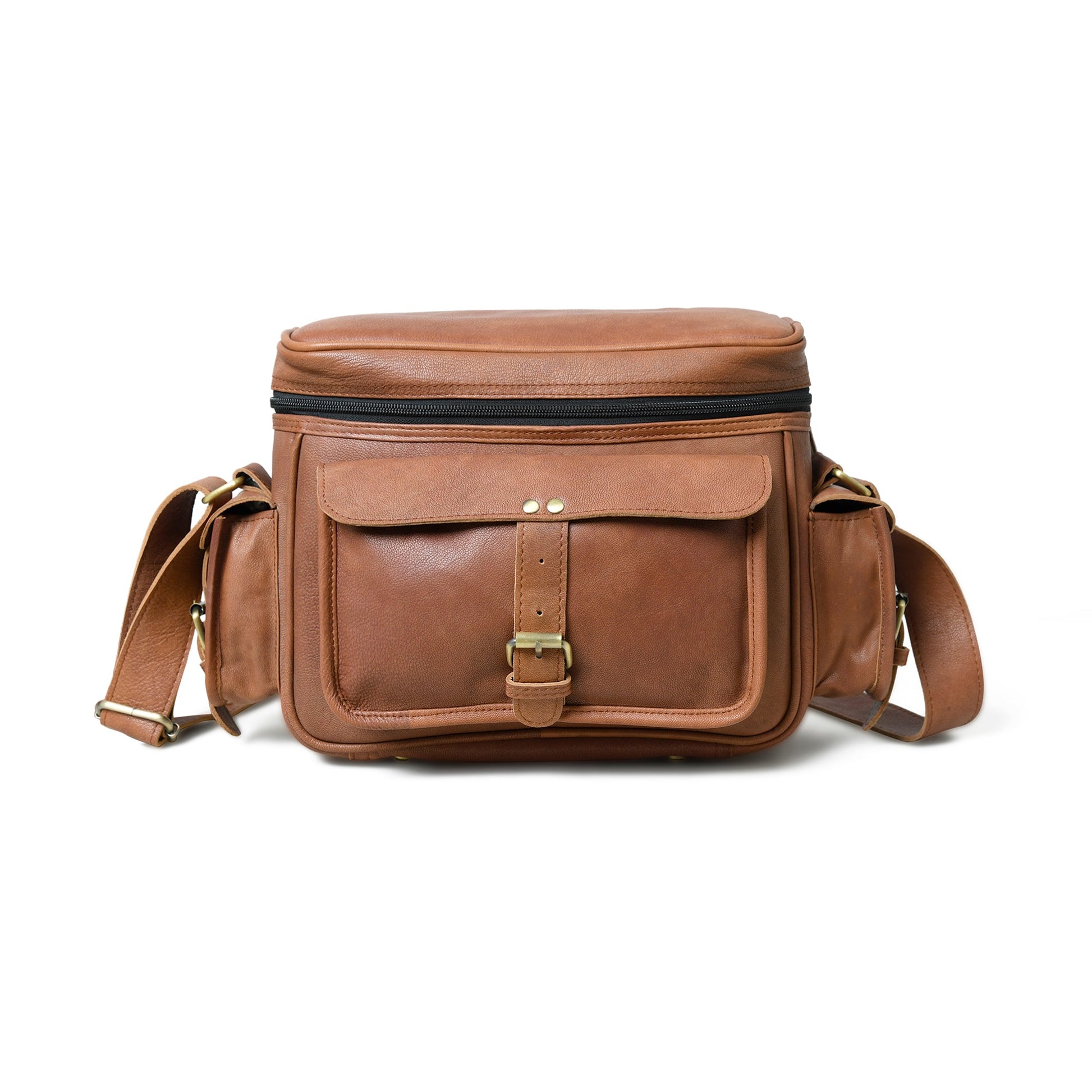 Luxe Leather Camera Bag