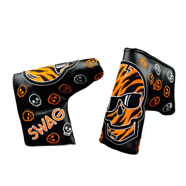 Swag Golf - CIN (Cincinnati) Skull Blade Putter Headcover *opened, no bag*