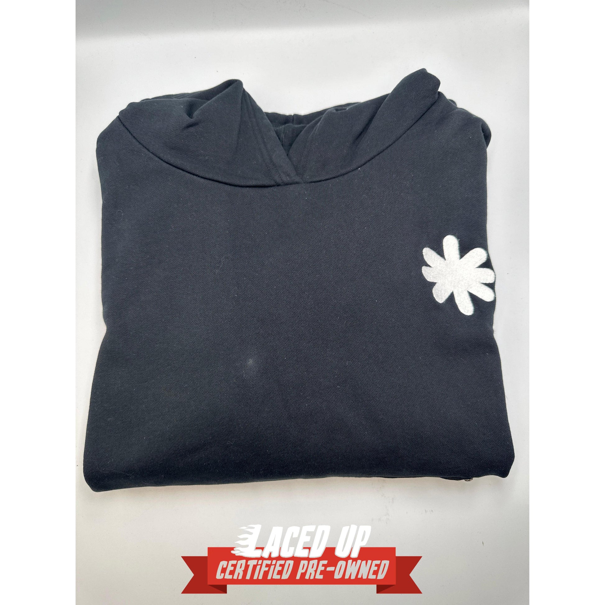 PRE OWNED lost shadows og logo hoodie black
