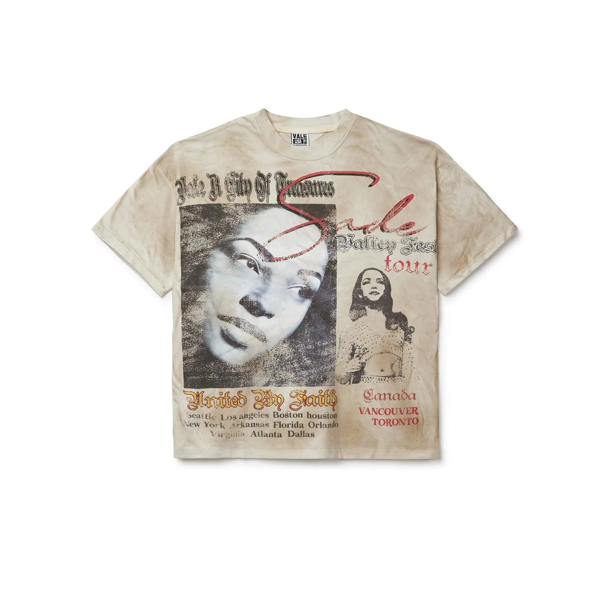 Vale Forever X Valley Tour Creme Tee