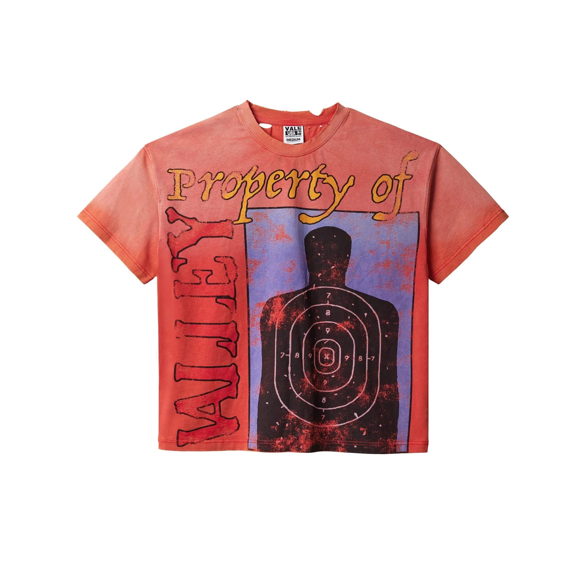 Vale Forever RED TARGET PRACTICE TEE