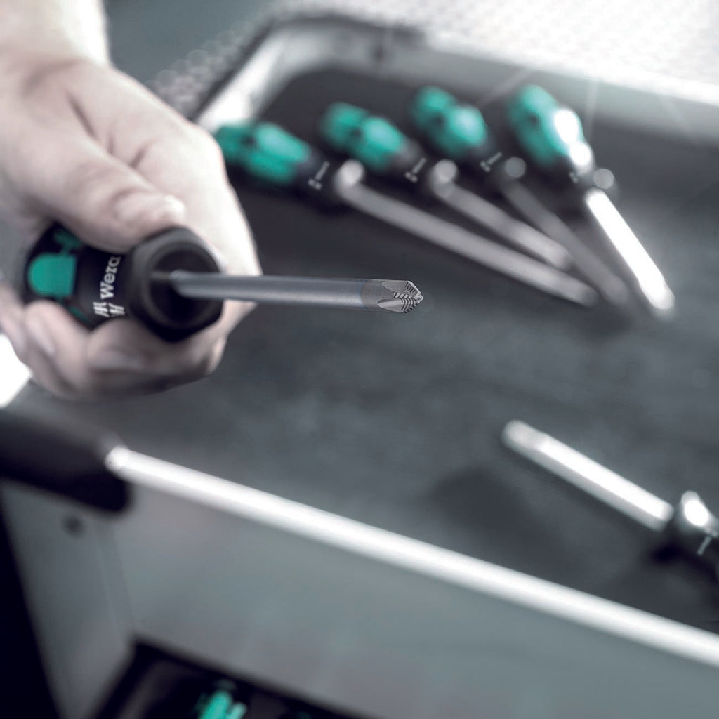 Wera TORX Screwdriver Set with Hold Function and Rack (6-Piece Set)