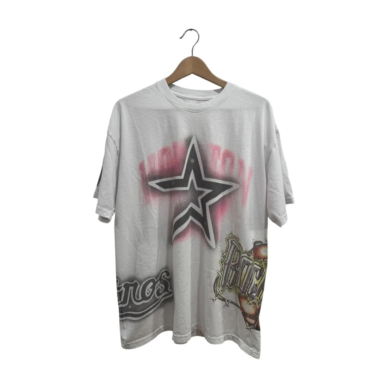 Travis Scott Fanatics Fest Exclusive Houston Teams Tee White