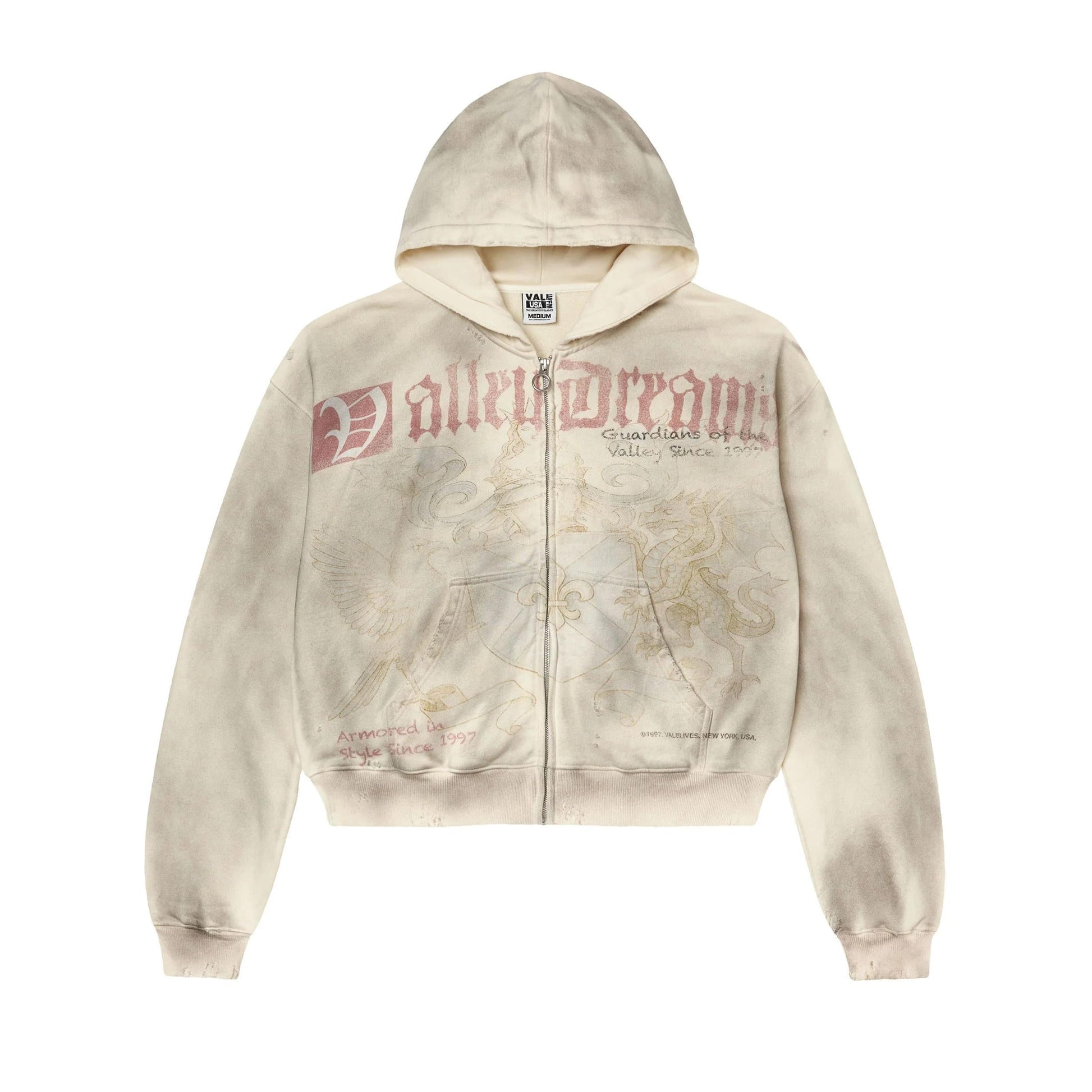 Vale Forever GUARDIAN ZIP UP HOODIE