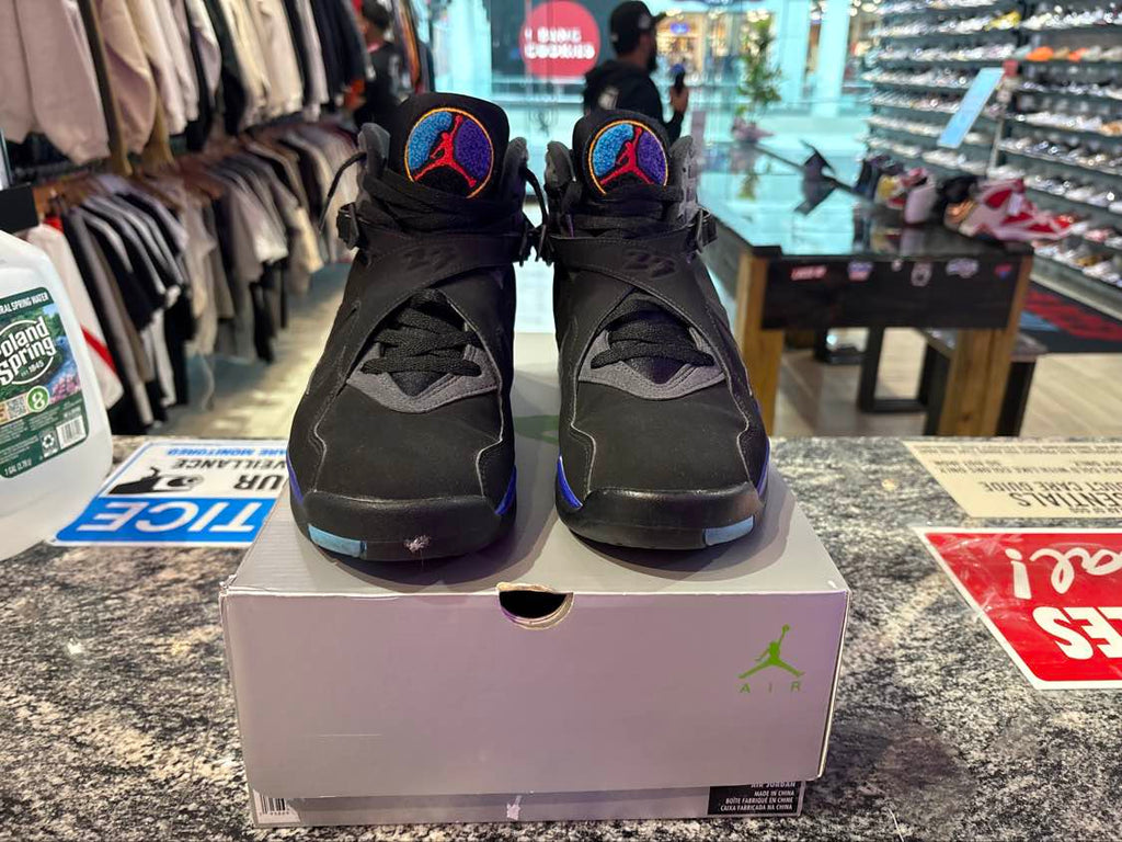 PRE OWNED Jordan 8 Retro Aqua (2015)