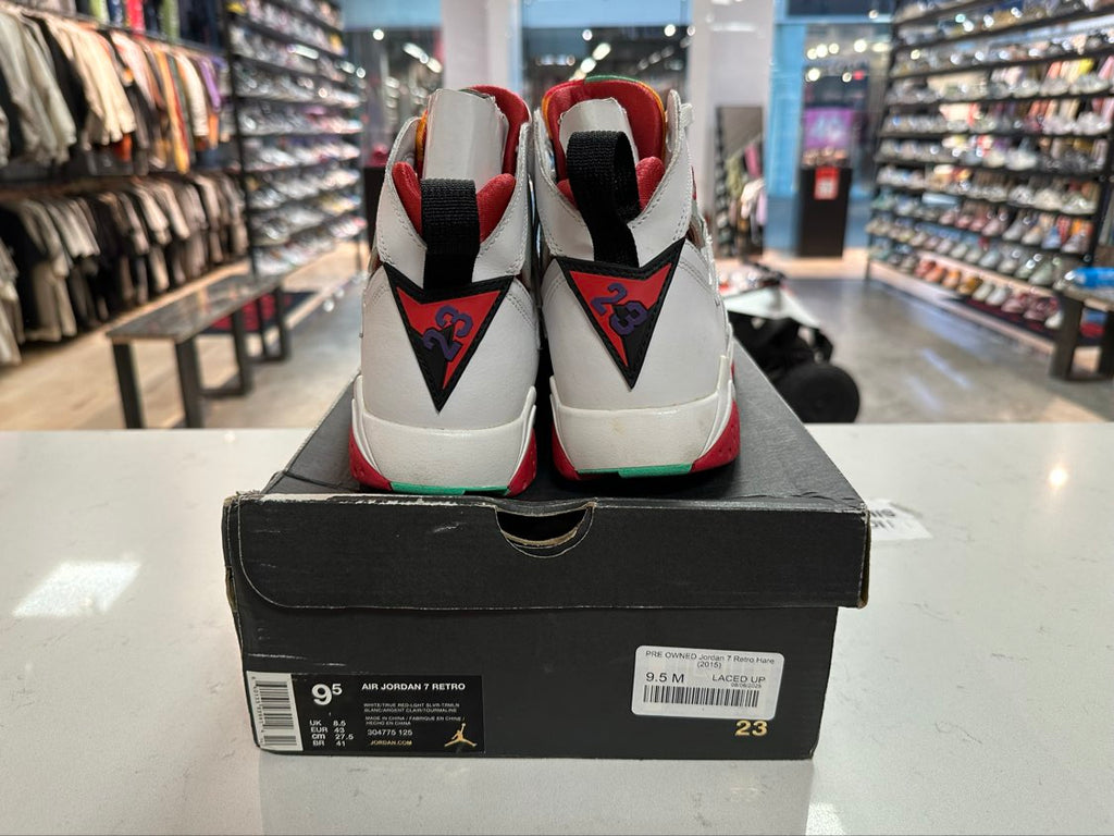 PRE OWNED Jordan 7 Retro Hare (2015)
