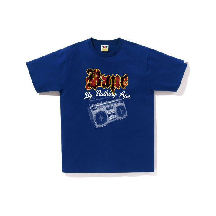 BAPE BOOMBOX TEE (Blue)