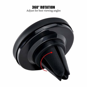 LENTION A500 360° Rotation Magnetic Car Air Vent Phone Holder Mount Bracket for iPhone 13 12 POCO X3 F3