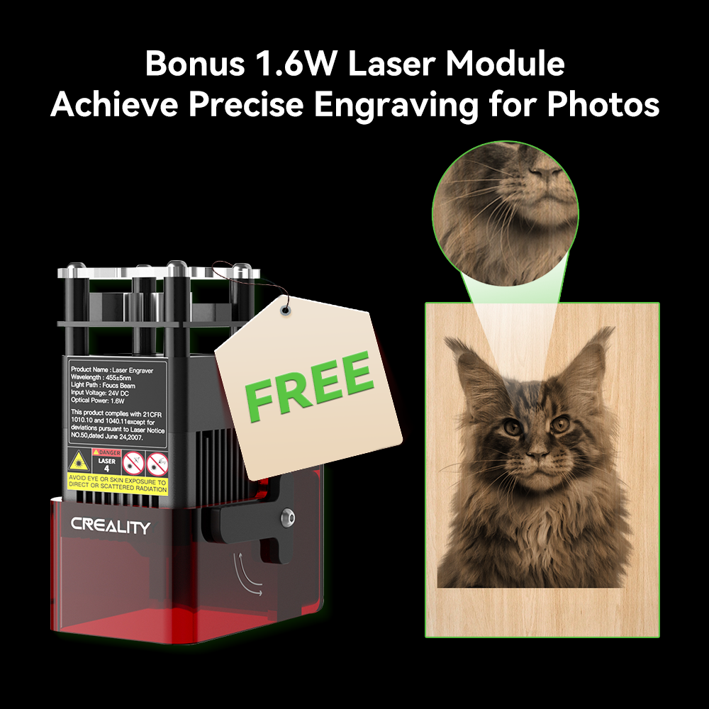 Falcon2 Pro 60W Pro-safe Laser Engraver & Cutter