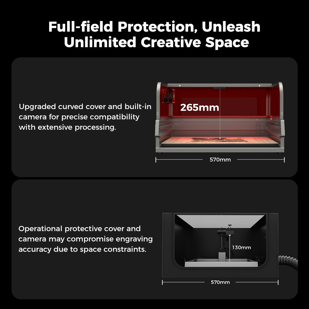 Falcon2 Pro Enclosed Laser Engraver & Cutter