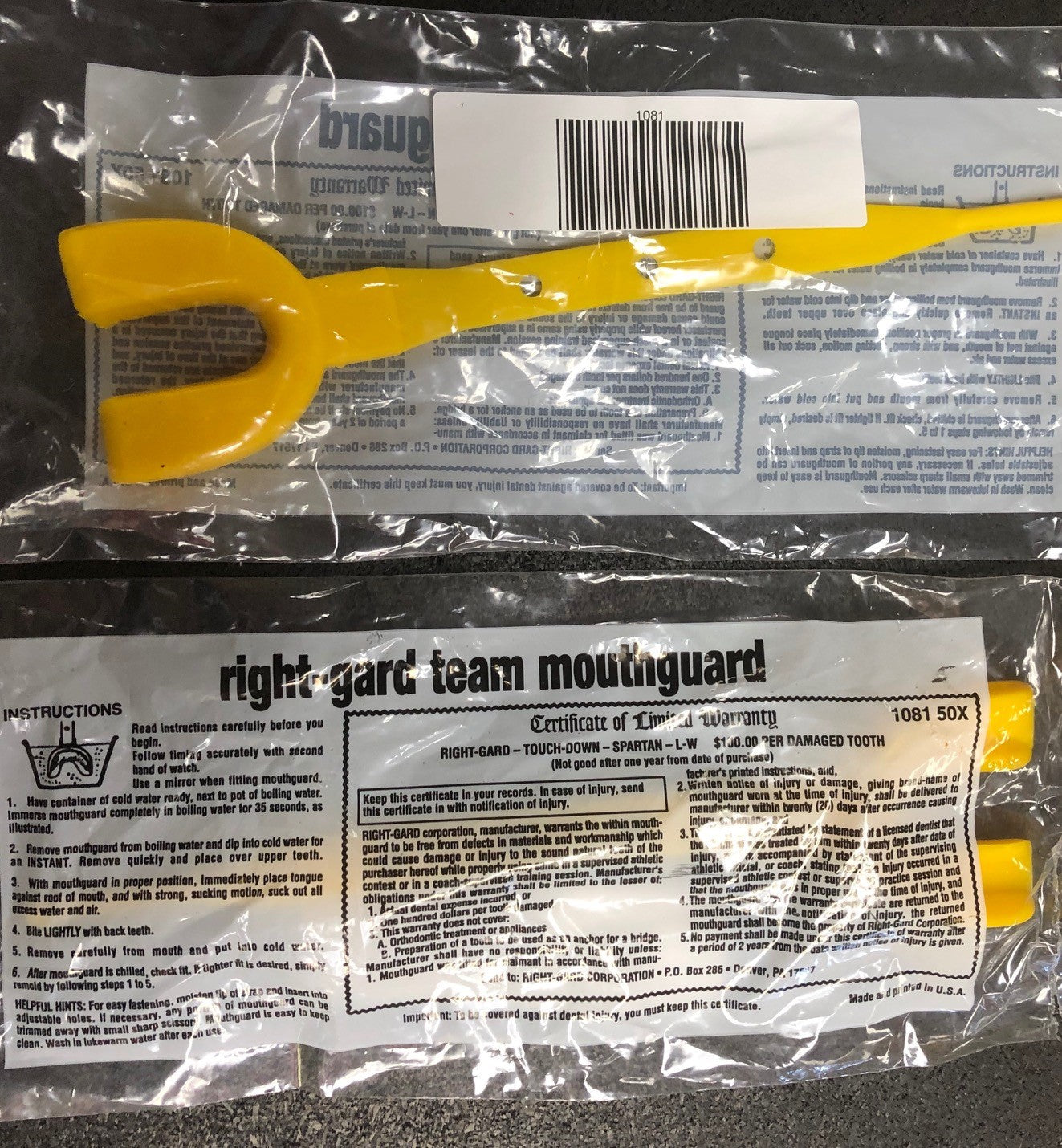 Right-Gard Team Mouthguard