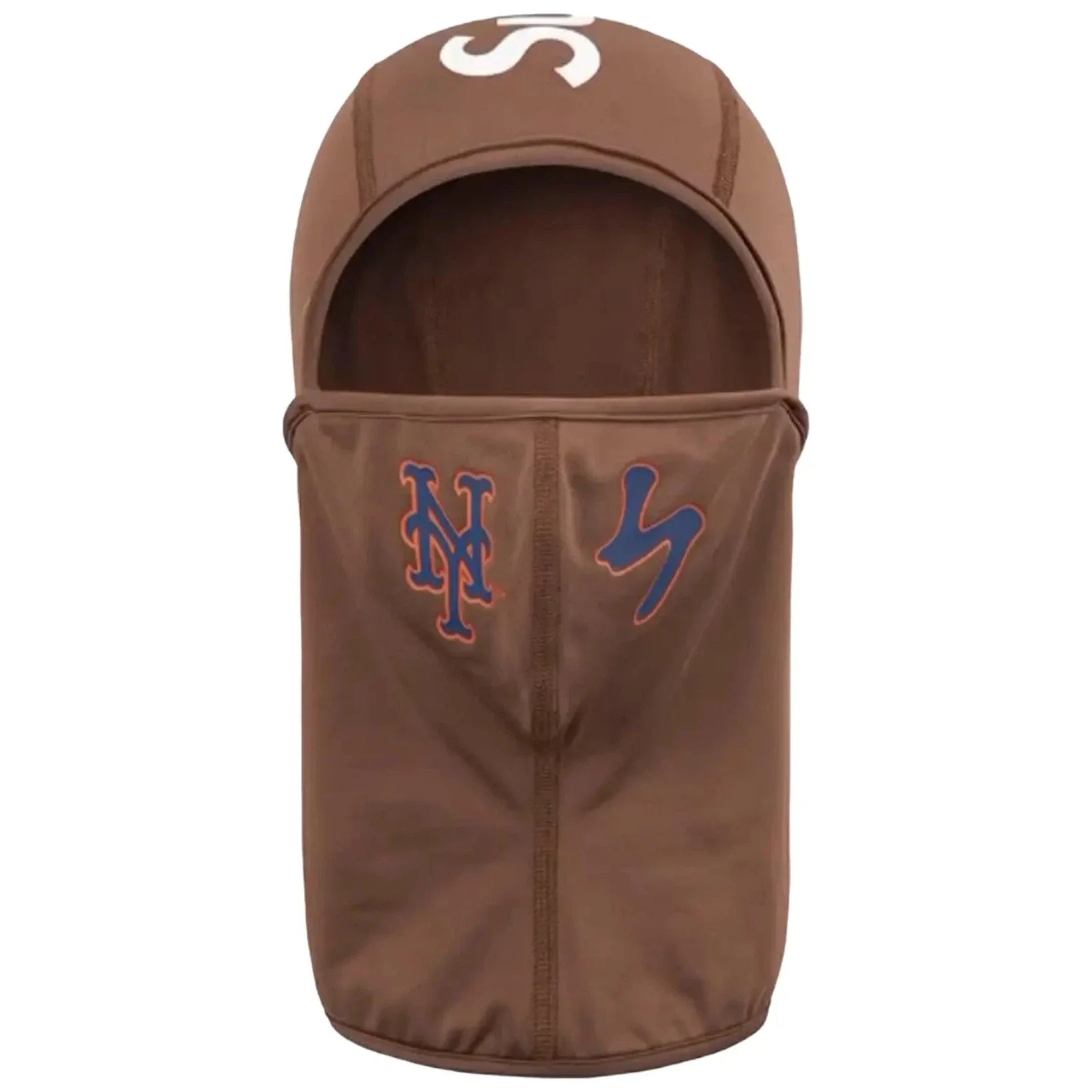 Supreme x MLB Kanji Teams Lightweight Balaclava - Mets 'Brown'