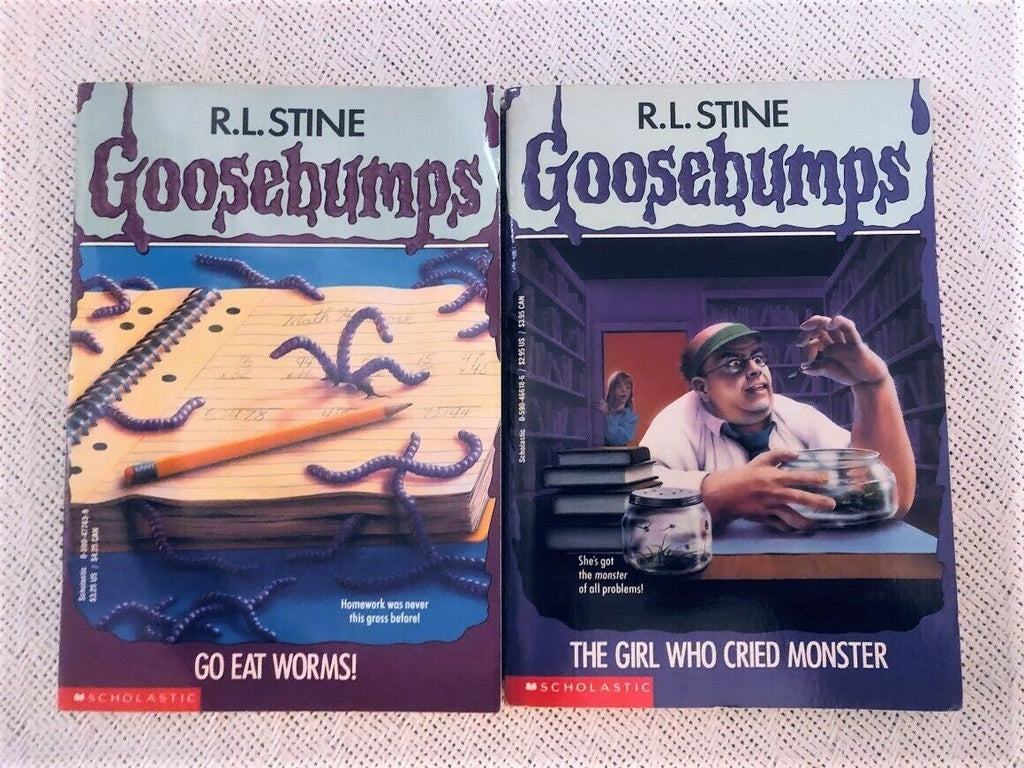 USED - set of 2 Goosebumps books