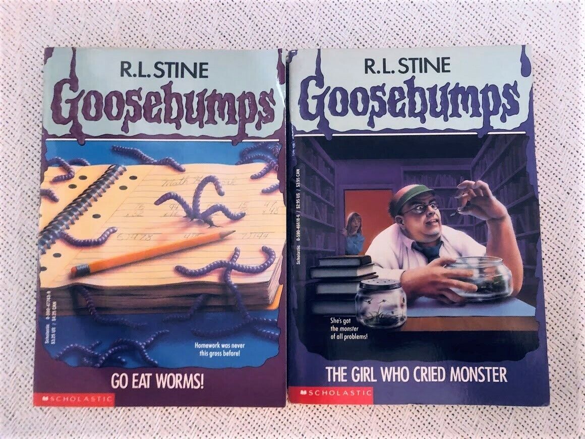USED - set of 2 Goosebumps books