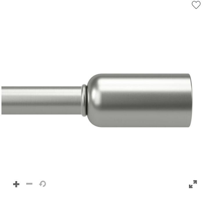 Umbra Mix & Match Column 2-pc. Finials Nickel set of 2 