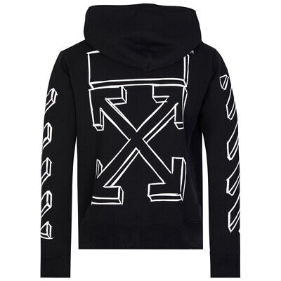 Off-White Outline Marker Arrow Design Slim Fit Black