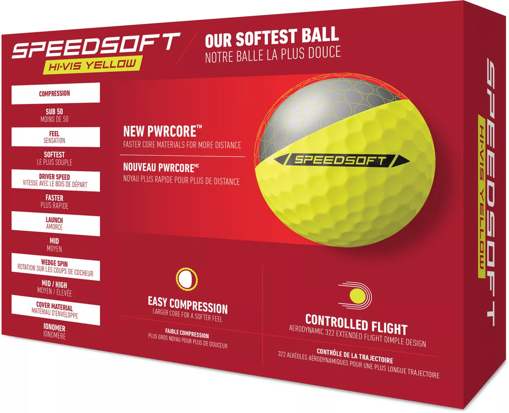 TaylorMade 2024 SpeedSoft Golf Balls