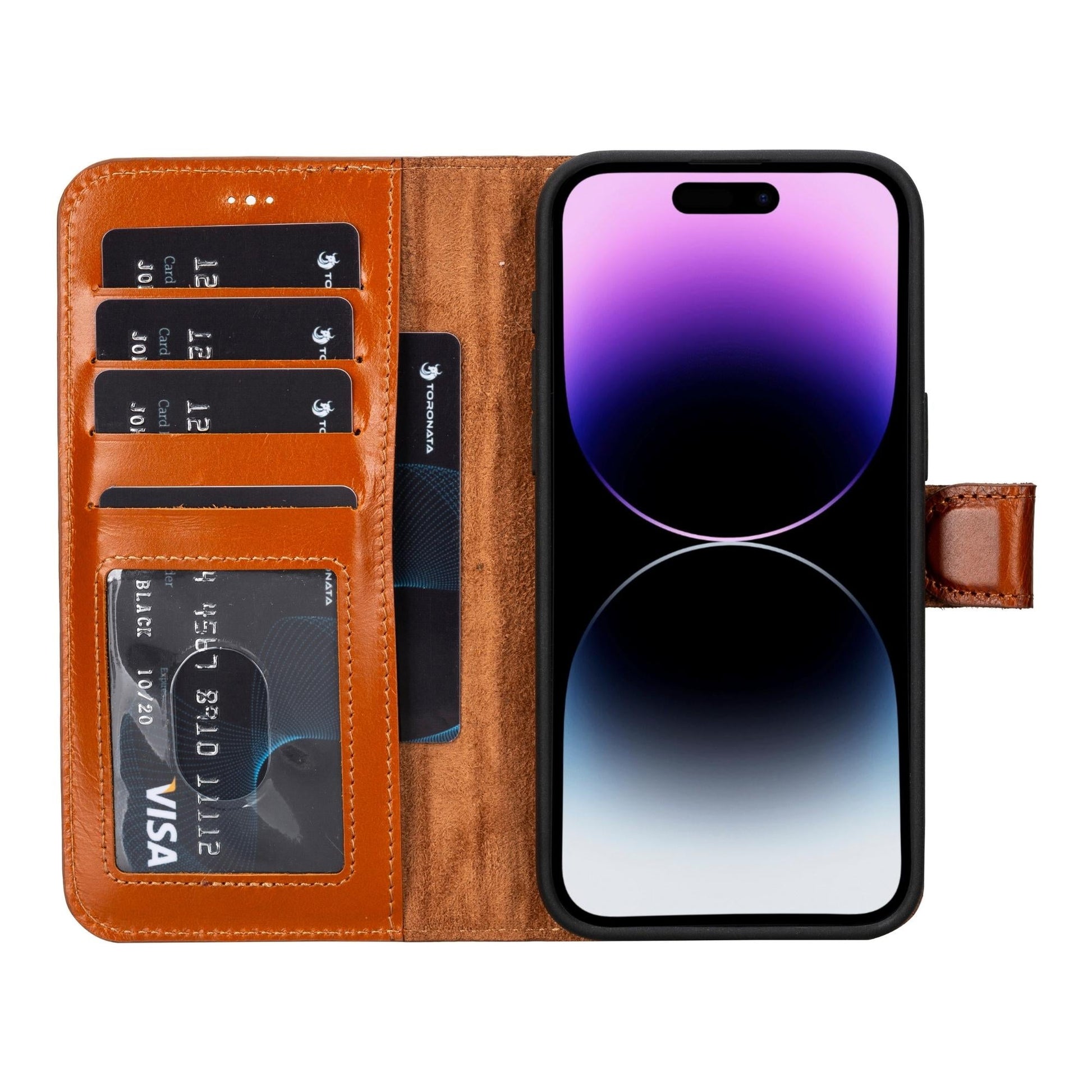 Casper iPhone 14 Series Detachable Leather Wallet Case