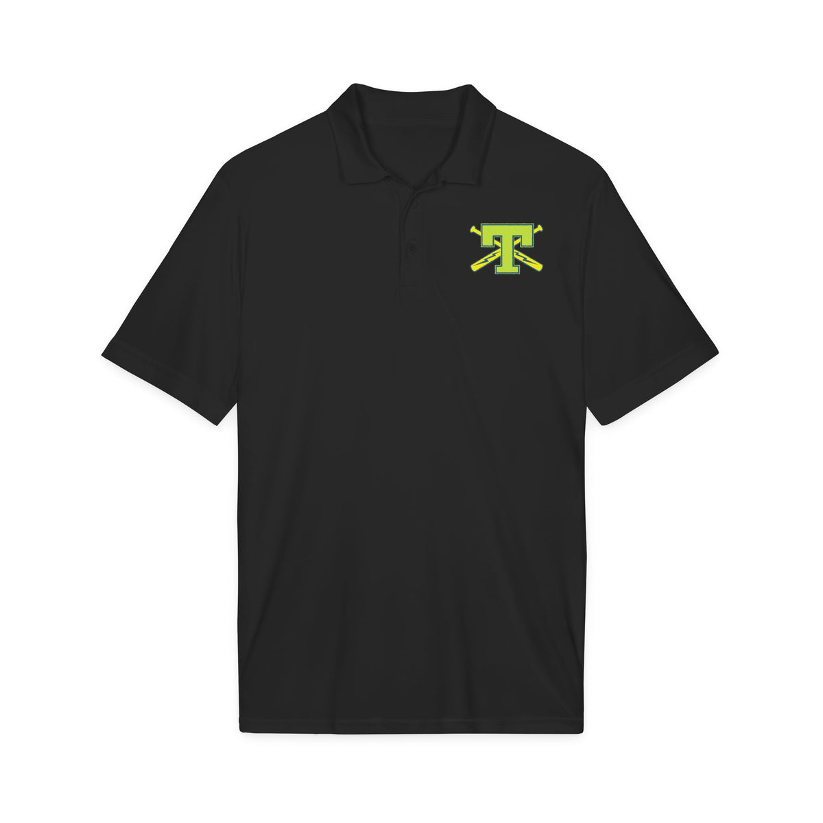 Embroidered Thunderstix Baseball Logo Polo Shirt