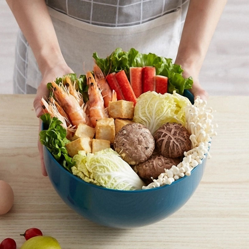 Kalar Multi-functional Fruit And Vegetable Drain Basket Filtering Tools Strainer