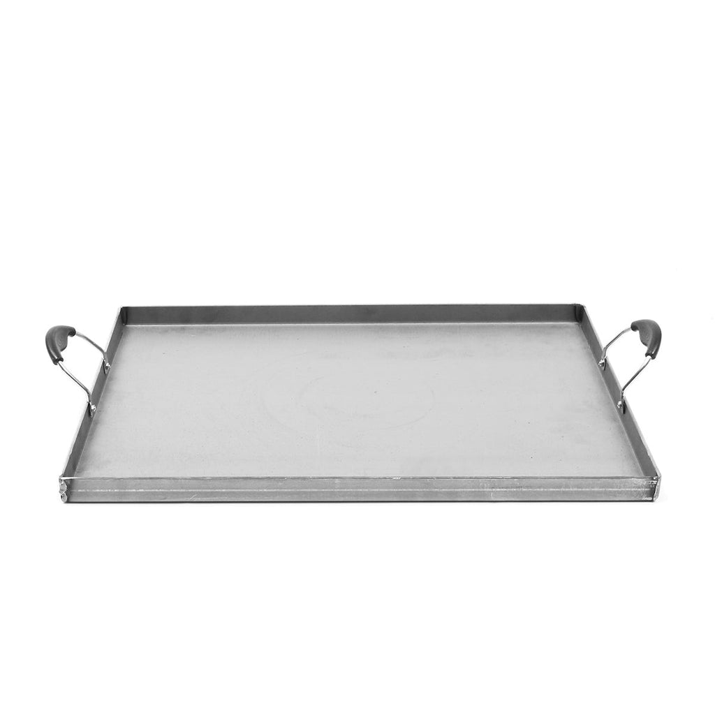 Stainless Steel Griddle Flat Top Cooking BBQ Grill Heat Distribution Stoves