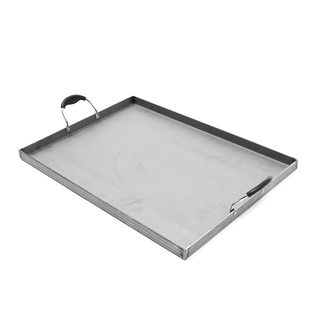 Stainless Steel Griddle Flat Top Cooking BBQ Grill Heat Distribution Stoves