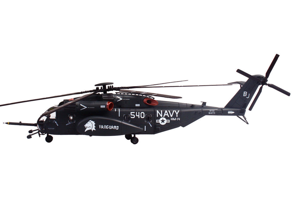 Sikorsky MH-53E Sea Dragon Helicopter "United States Navy Vanguard Tail Number 540" Dark Gray 1/72 Diecast Model by Panzerkampf