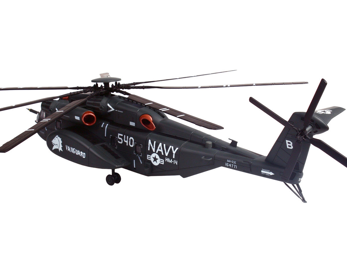Sikorsky MH-53E Sea Dragon Helicopter "United States Navy Vanguard Tail Number 540" Dark Gray 1/72 Diecast Model by Panzerkampf