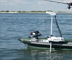 The FSK16 FishSkiff™ Inflatable Fishing Boat - 2 Person Swivel Seat Package