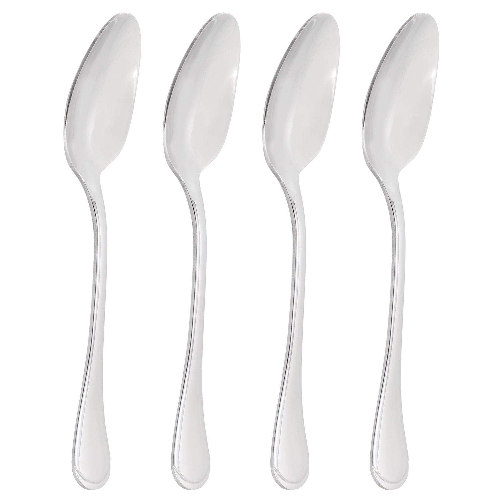 Gibson Home Manchester 4 Piece Stainless Steel Teaspoon Set