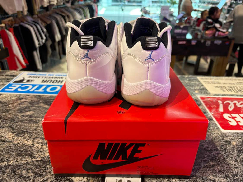 PRE OWNED Jordan 11 Retro Low Legend Blue