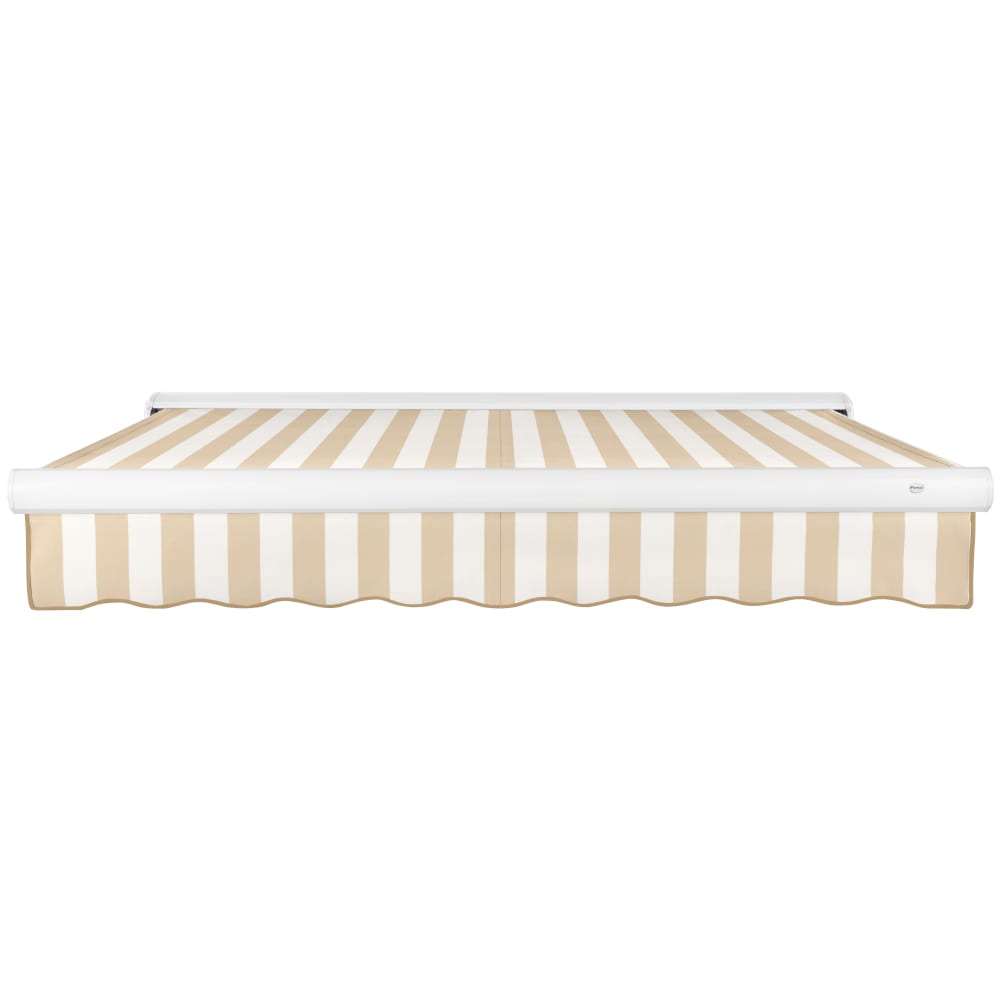 [14X10FT] Awntech Key West Premium Manual Outdoor Retractable Awning [FCM14-SBY] (SAK39625)