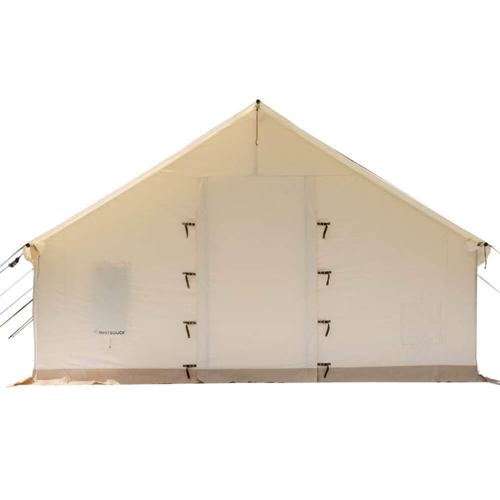 [14X16FT] White Duck Alpha Pro Four Season Wall Tent W/ PVC Floor And Aluminum Frame (SAK51982)