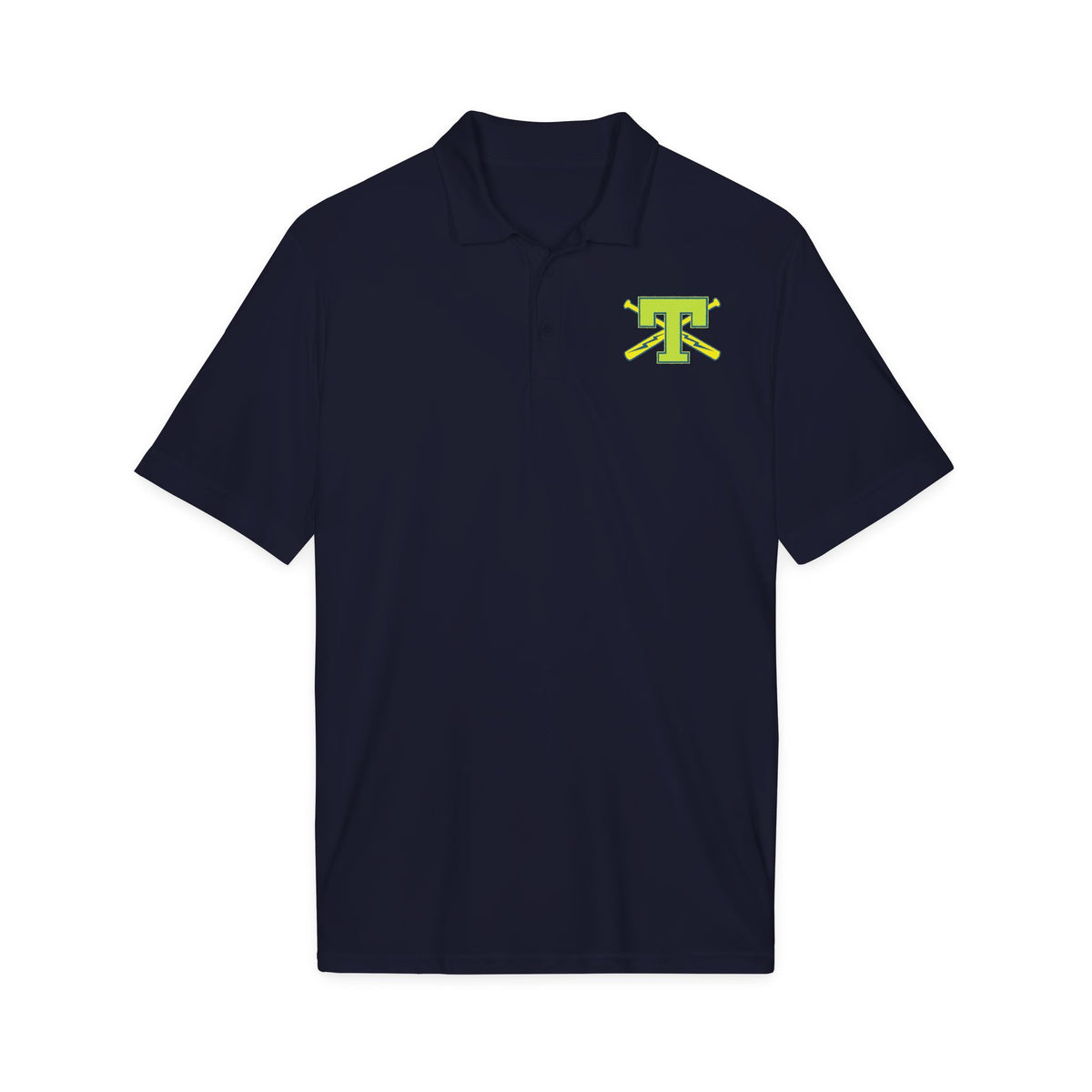 Embroidered Thunderstix Baseball Logo Polo Shirt